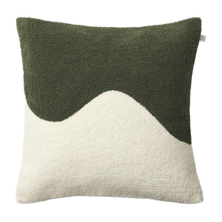 Yogi pudebetræk 50x50 cm - Cactus Green/Offwhite - Chhatwal & Jonsson