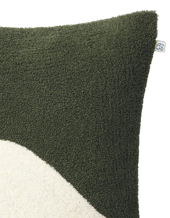 Yogi pudebetræk 50x50 cm - Cactus Green/Offwhite - Chhatwal & Jonsson