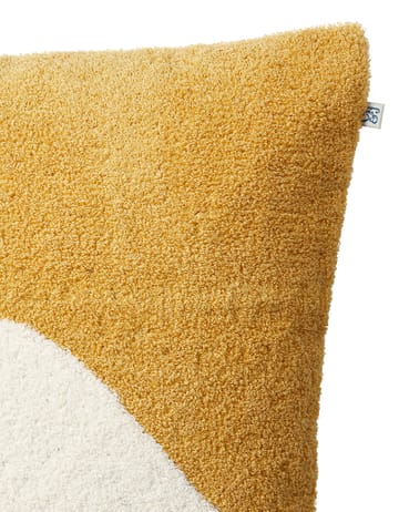 Yogi pudebetræk 50x50 cm - Spicy yellow/Offwhite - Chhatwal & Jonsson