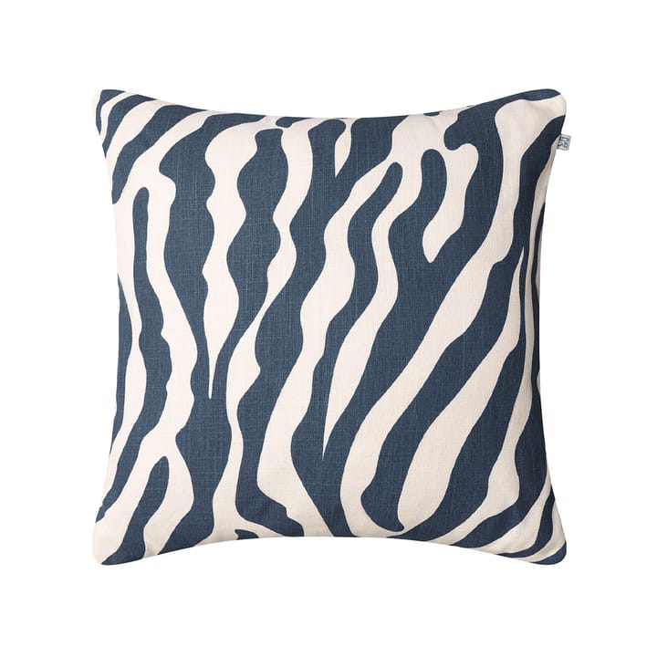 Zebra Outdoor pude, 50x50 - blue/offwhite, 50 cm - Chhatwal & Jonsson