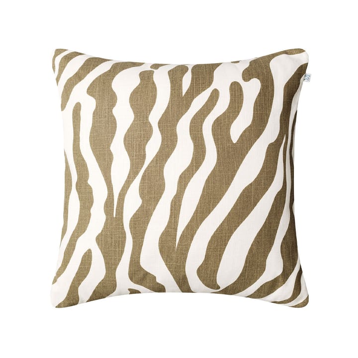 Zebra Outdoor pude 50x50 cm - shitake/offwhite - Chhatwal & Jonsson