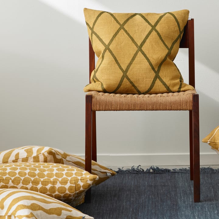 Zebra pudebetræk 40x60 cm, Spicy yellow Chhatwal & Jonsson