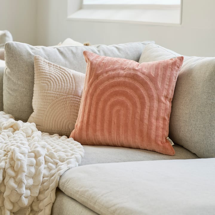 Arch pudebetræk 50x50 cm, Dusty coral Classic Collection