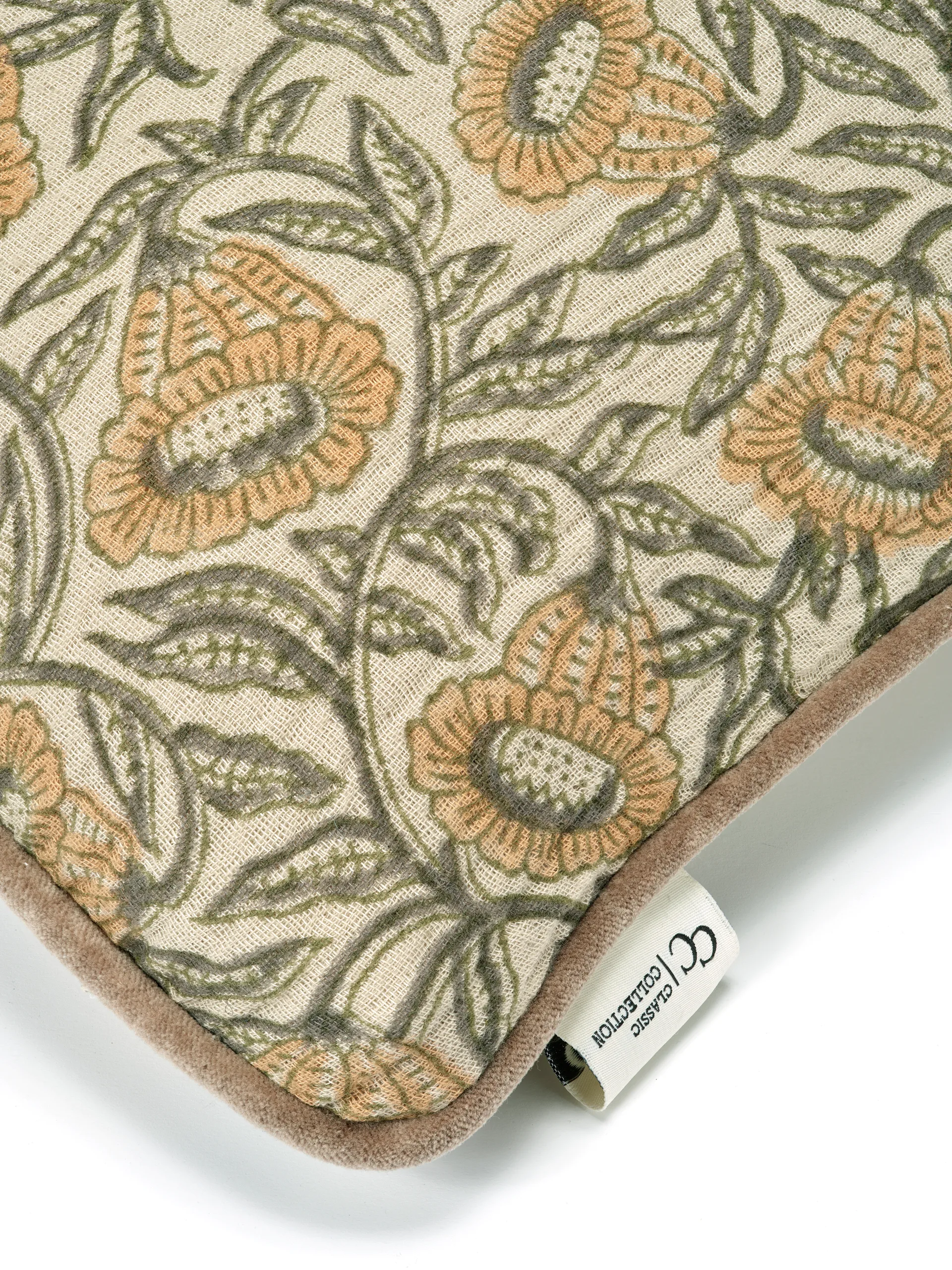 Bell pudebetræk 50x50 cm, Yellow Classic Collection