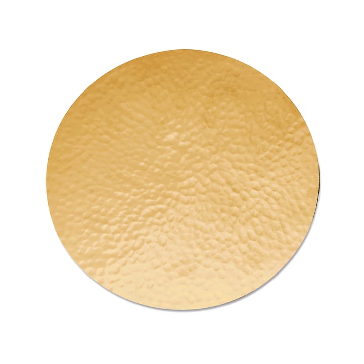 Bordskåner hammered Ø20 cm, Messing Classic Collection