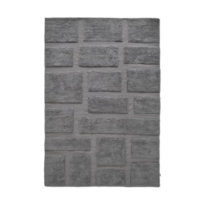Bricks uldtæppe 170x230 cm - Grå - Classic Collection