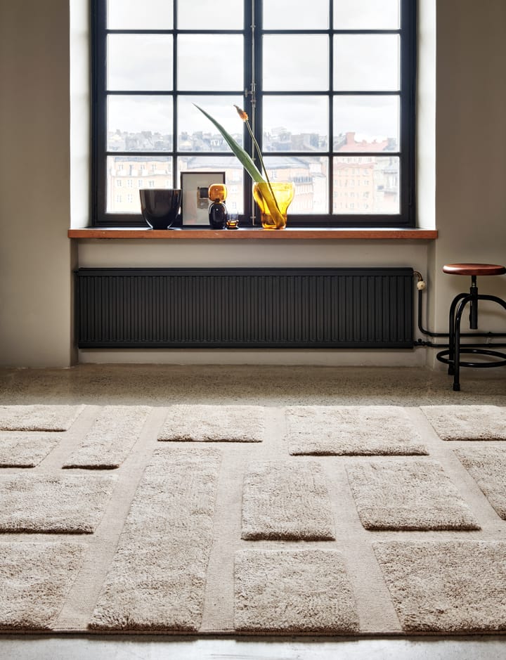 Bricks uldtæppe 200x300 cm, Beige Classic Collection