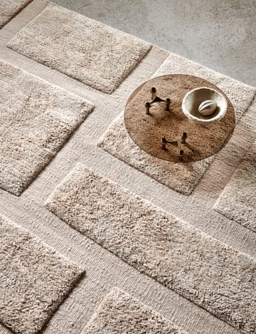 Bricks uldtæppe 200x300 cm - Beige - Classic Collection