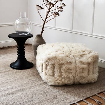 Casablanca puf 55x55 cm - Hvid - Classic Collection
