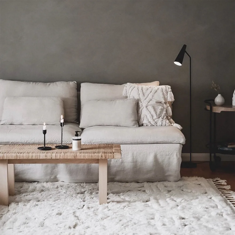 Casablanca tæppe, hvid, 170x230 cm Classic Collection