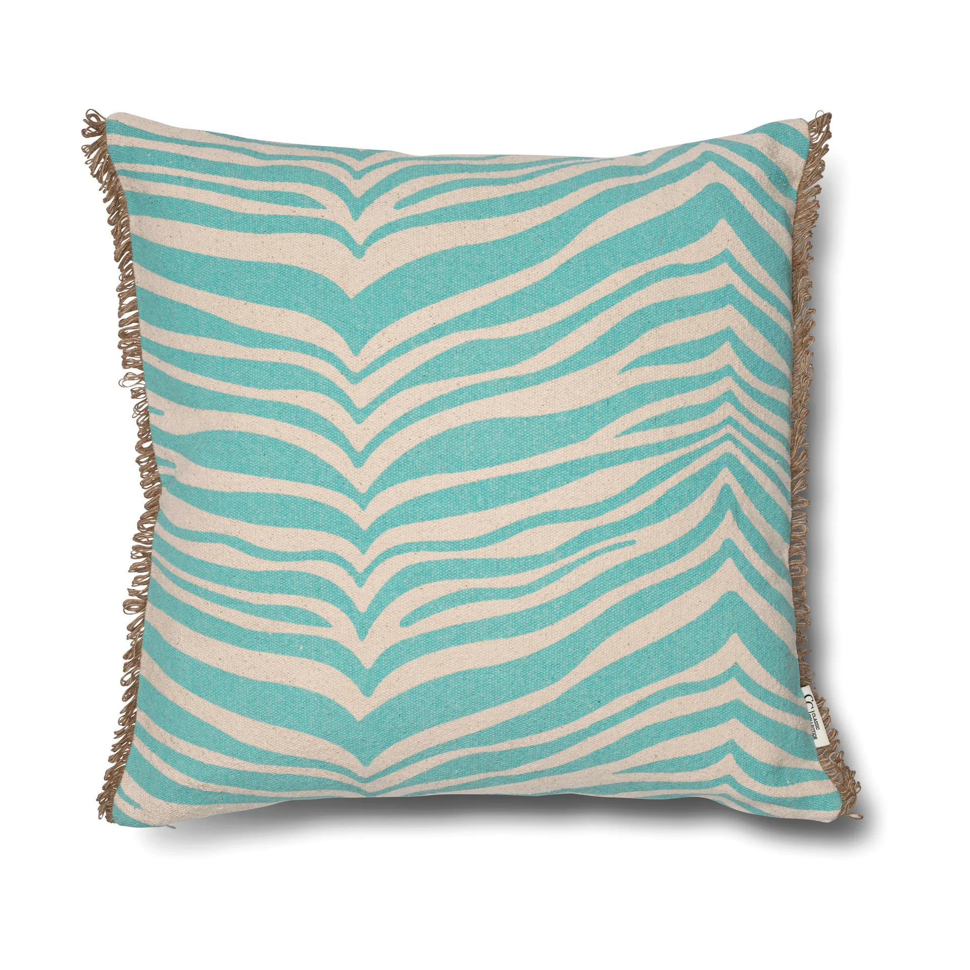 Classic Collection Zebra pude 50x50 cm, Aqua Classic Collection