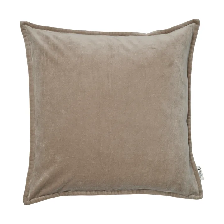 Classic Velvet pudebetræk 50x50 cm - Beige - Classic Collection