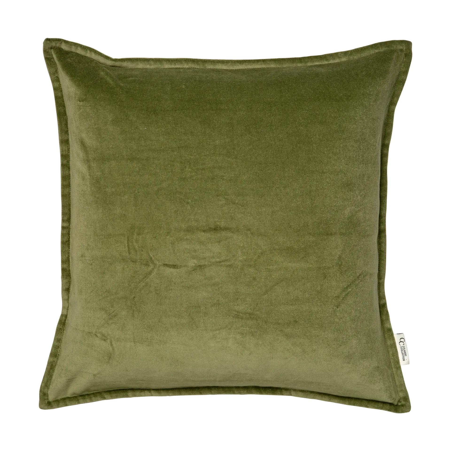 Classic Velvet pudebetræk 50x50 cm, Green Classic Collection