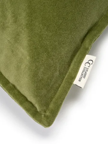 Classic Velvet pudebetræk 50x50 cm - Green - Classic Collection