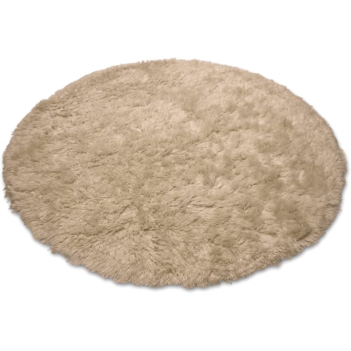 Cloudy uldtæppe Ø160 cm, Beige Classic Collection