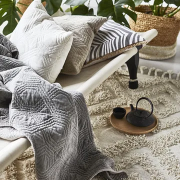 Copenhagen tæppe - hvid, 170x230 cm - Classic Collection