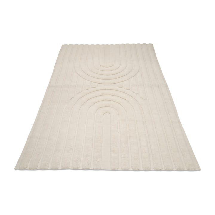 Curve uldtæppe 170x230 cm - Ivory - Classic Collection