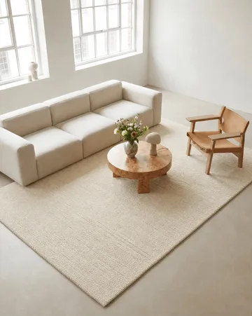 Dune uldtæppe - Ivory, 250x350 cm - Classic Collection