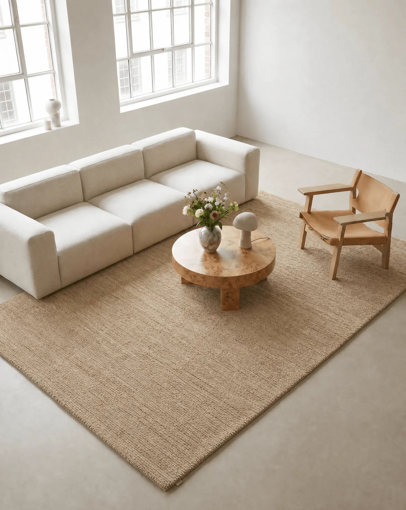 Dune uldtæppe, Wheat, 250x350 cm Classic Collection