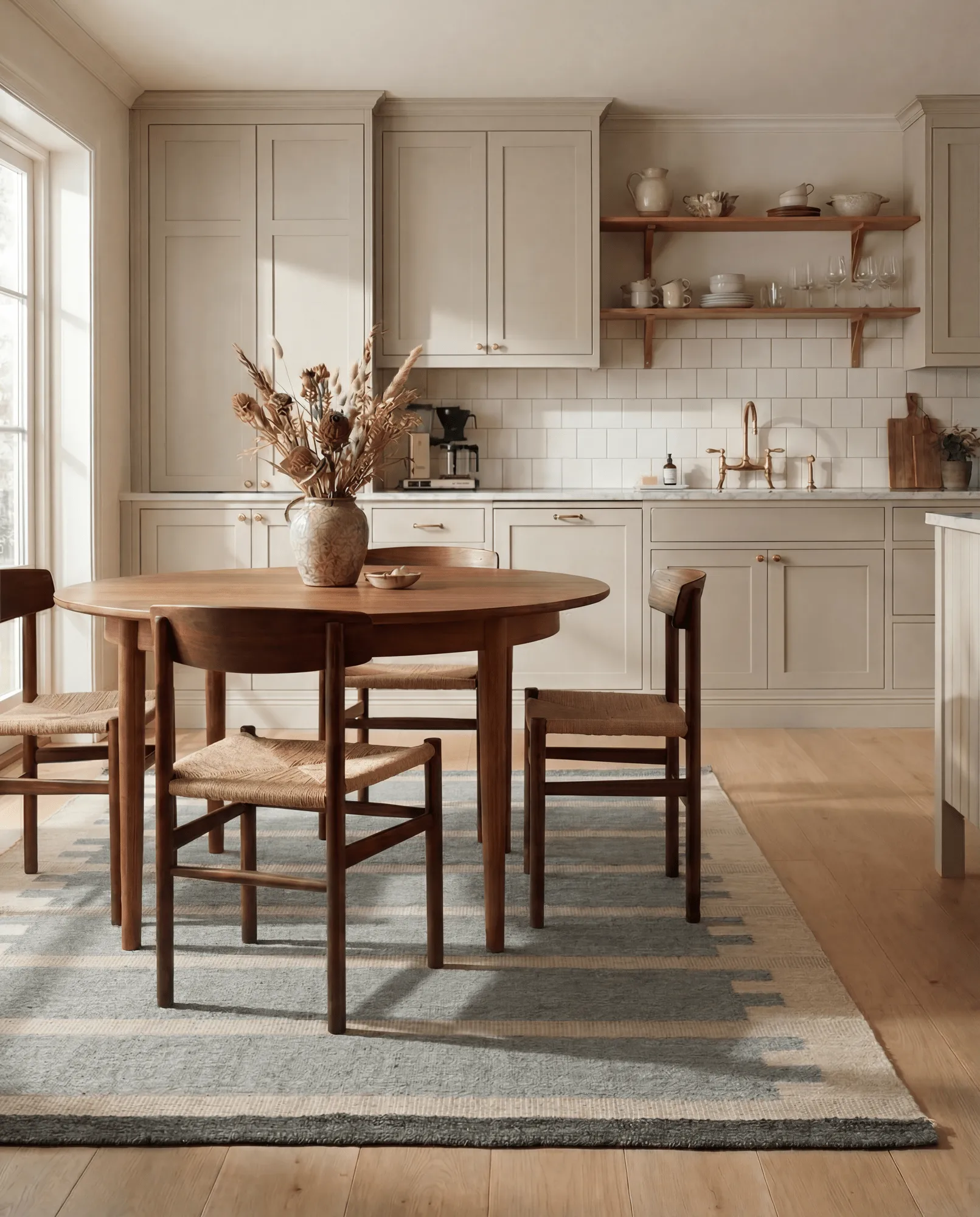Falsterbo uldtæppe, Blue, 170x230 cm Classic Collection