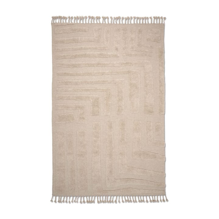Field uldtæppe 170x230 cm - Natural Beige - Classic Collection