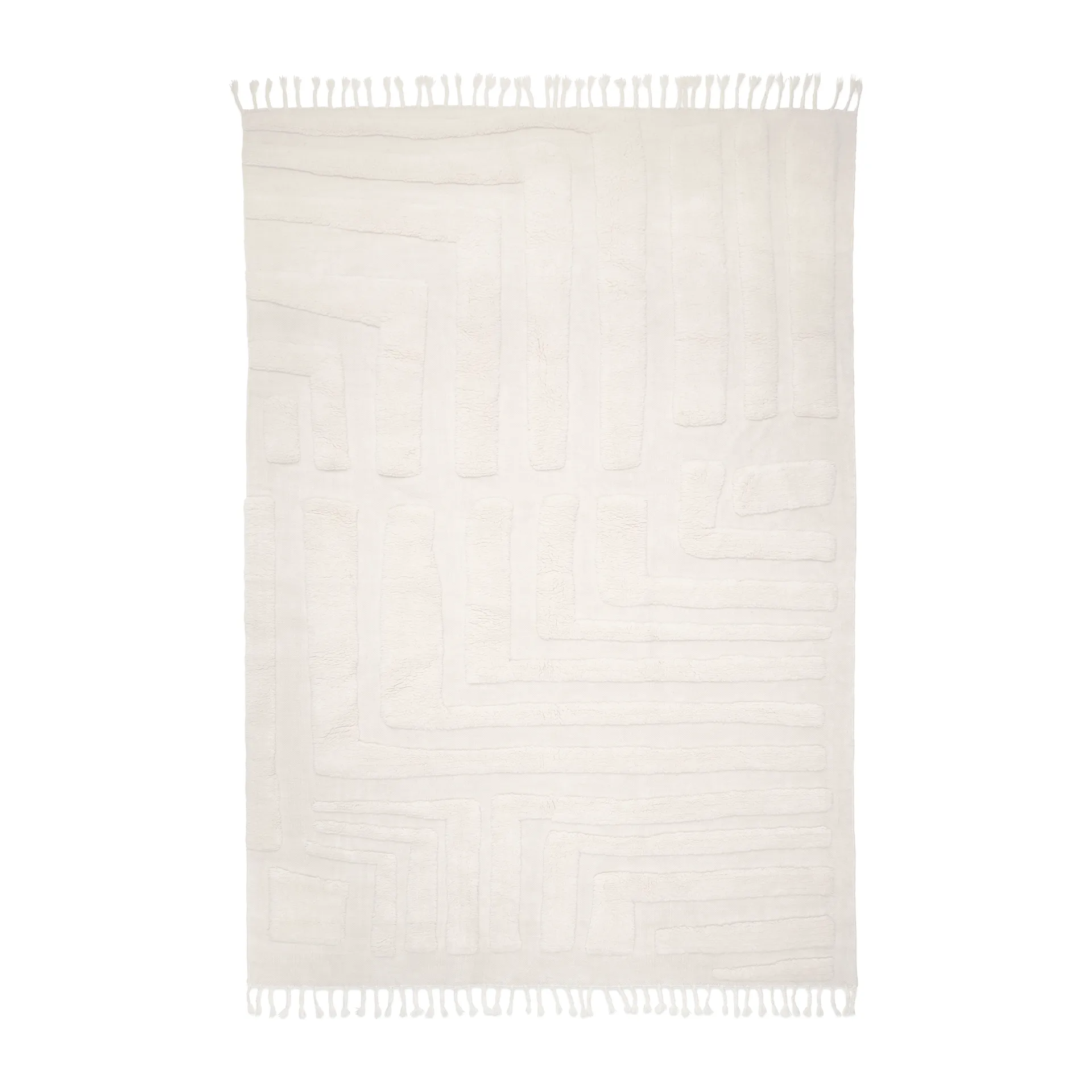 Field uldtæppe 250x350 cm, Ivory Classic Collection
