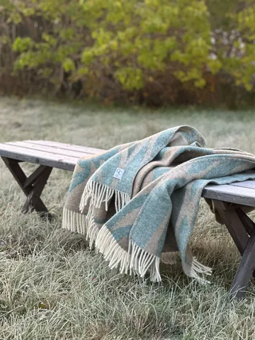 Folia plaid 130x180 cm - Teal - Classic Collection