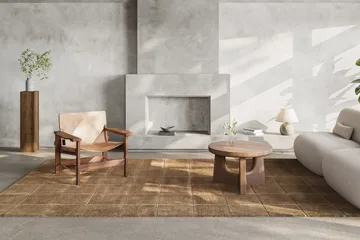 Grid tæppe - Wheat, 250x350 cm - Classic Collection