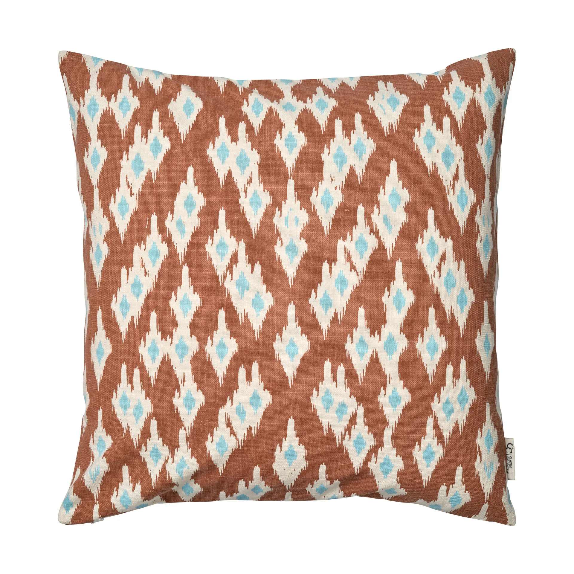 Ikat Diamond pudebetræk 50x50 cm, Mocha Classic Collection