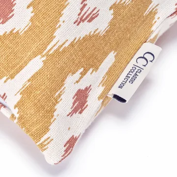 Ikat Diamond pudebetræk 50x50 cm - Yellow - Classic Collection