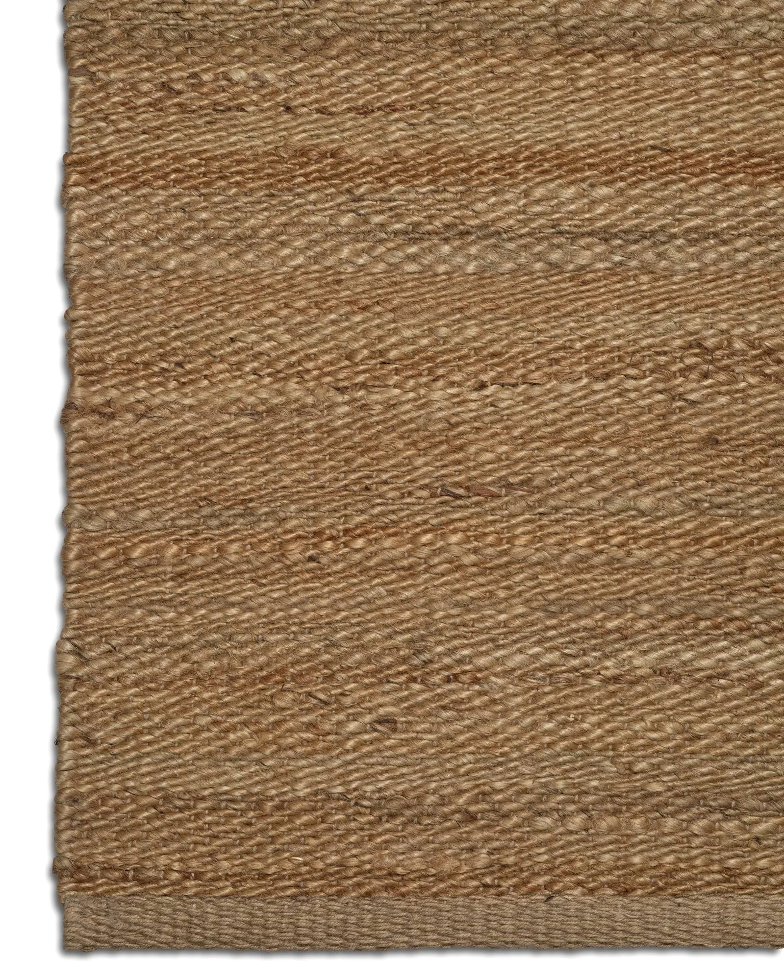 Jute Plain tæppe, Natural, 170x230 cm Classic Collection