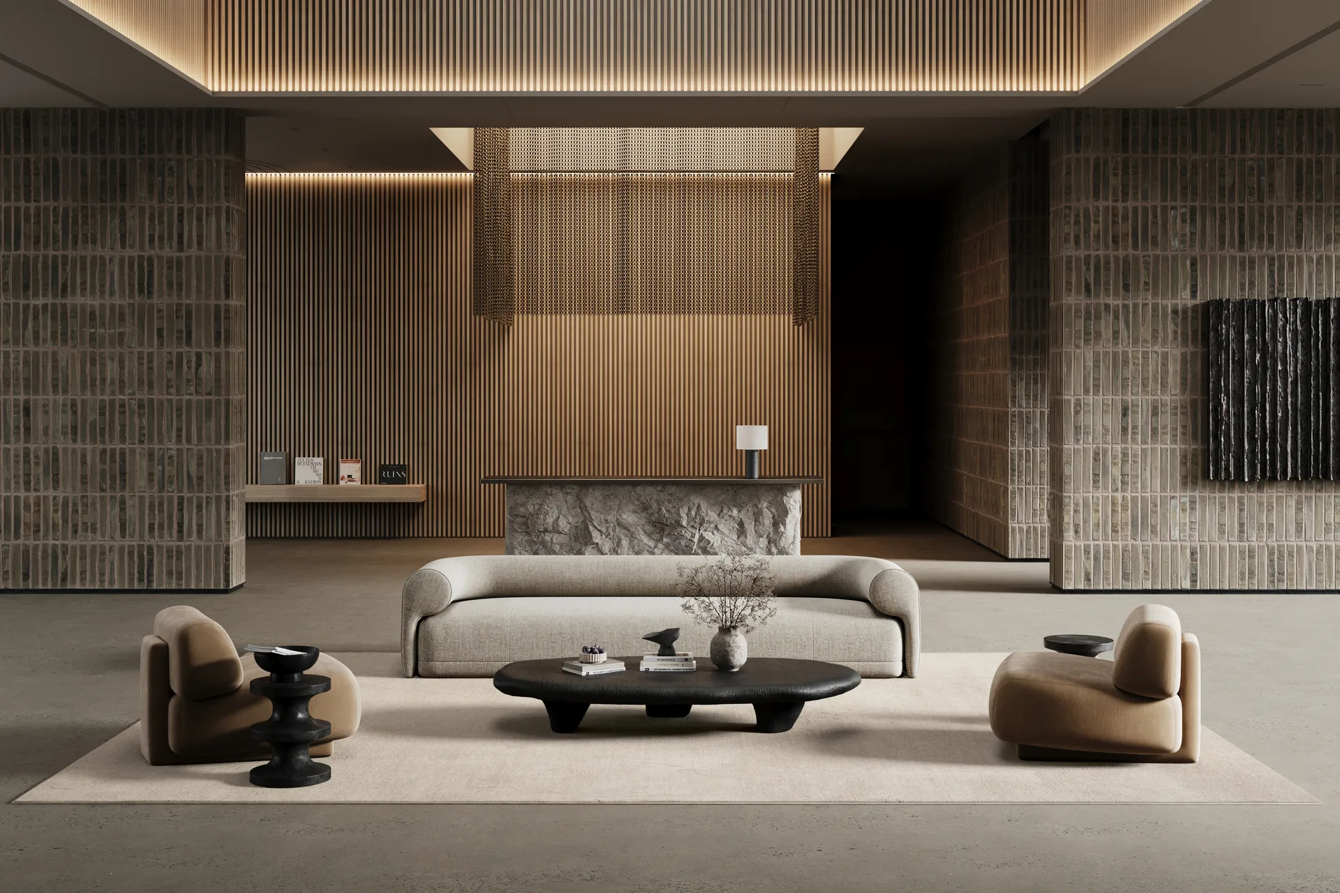 Lobby tæppe, Off-white, 400x600 cm Classic Collection