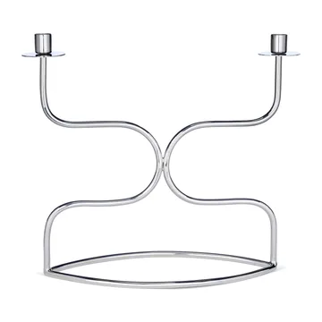 Lysestage candelabra duett - Forniklet messing - Classic Collection