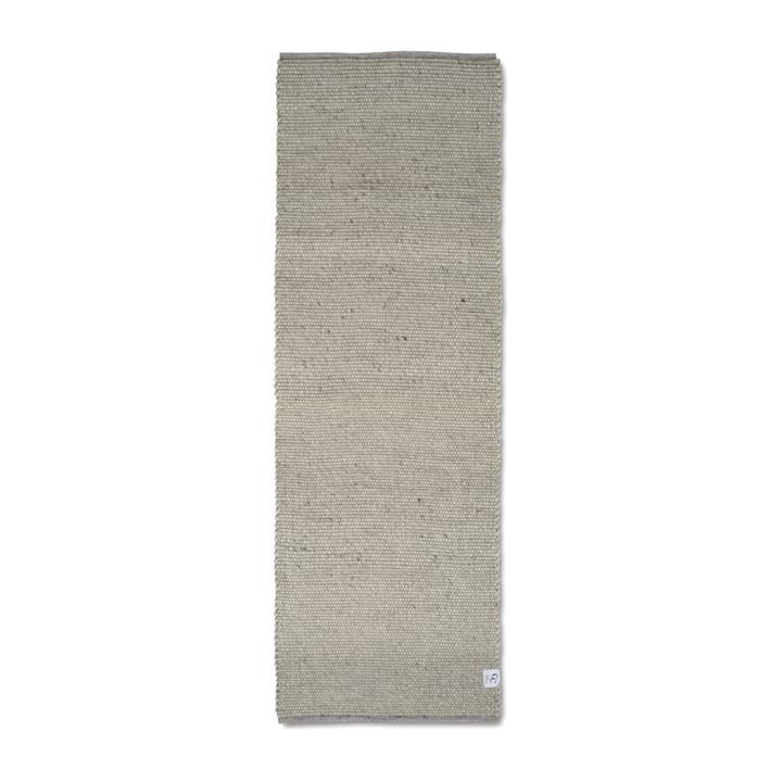 Merino entrétæppe/løber - Concrete, 80x250 cm - Classic Collection