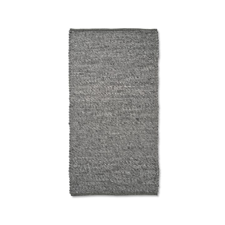 Merino entrétæppe/løber - granit, 80x150 cm - Classic Collection