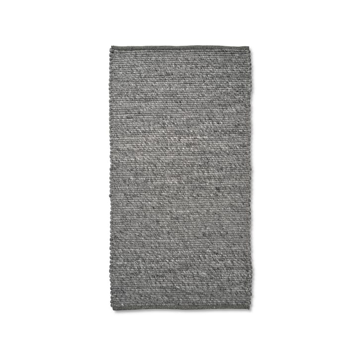 Merino entrétæppe/løber - granit, 80x250 cm - Classic Collection