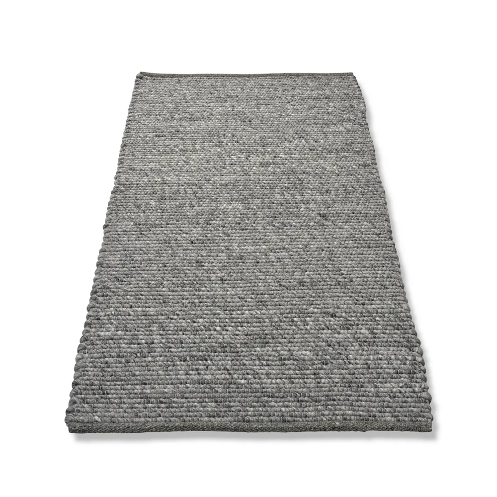 Merino løber, Granit, 80x150 cm Classic Collection