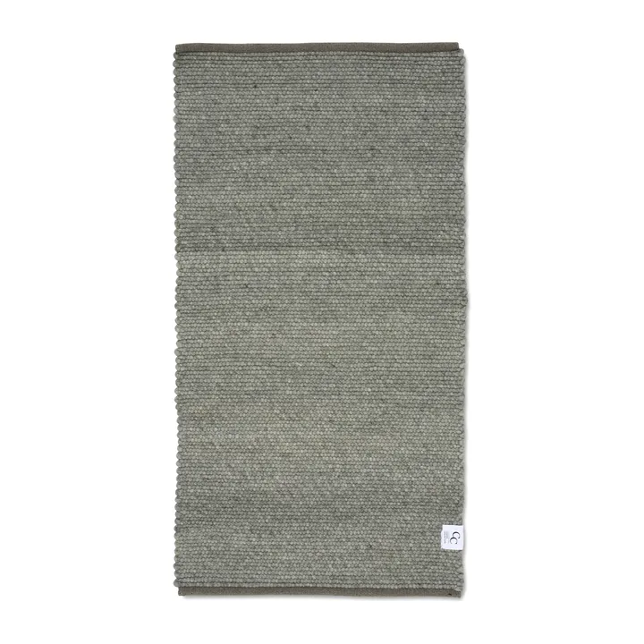 Merino løber - Green, 80x150 cm - Classic Collection