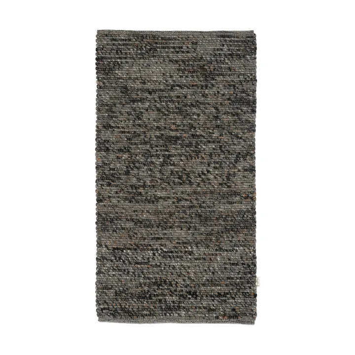 Merino løber - Grey-melange, 80x250 cm - Classic Collection