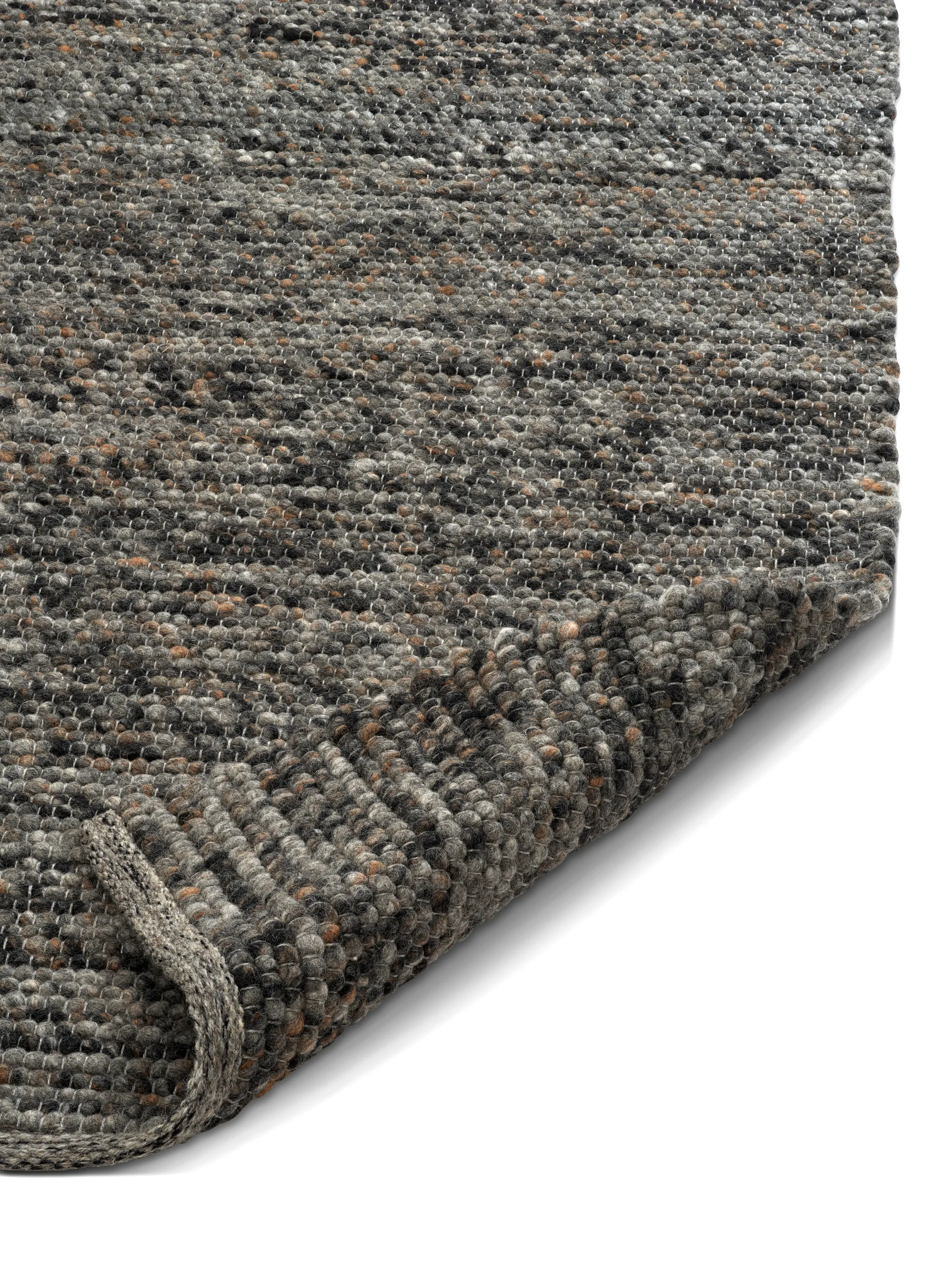 Merino løber, Grey-melange, 80x250 cm Classic Collection