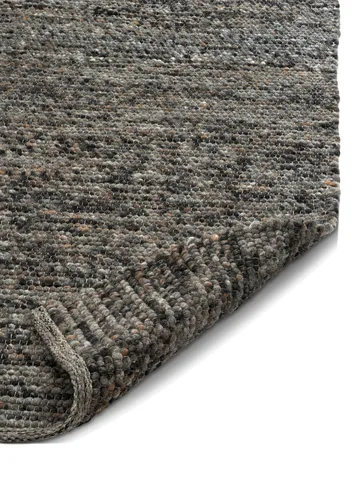 Merino løber - Grey-melange, 80x250 cm - Classic Collection
