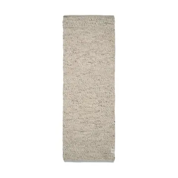 Merino løber - Natural-beige, 80x300 cm - Classic Collection