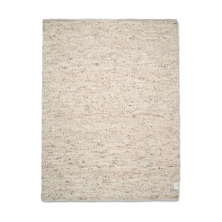 Merino uldtæppe 170x230 cm - Naturbeige - Classic Collection