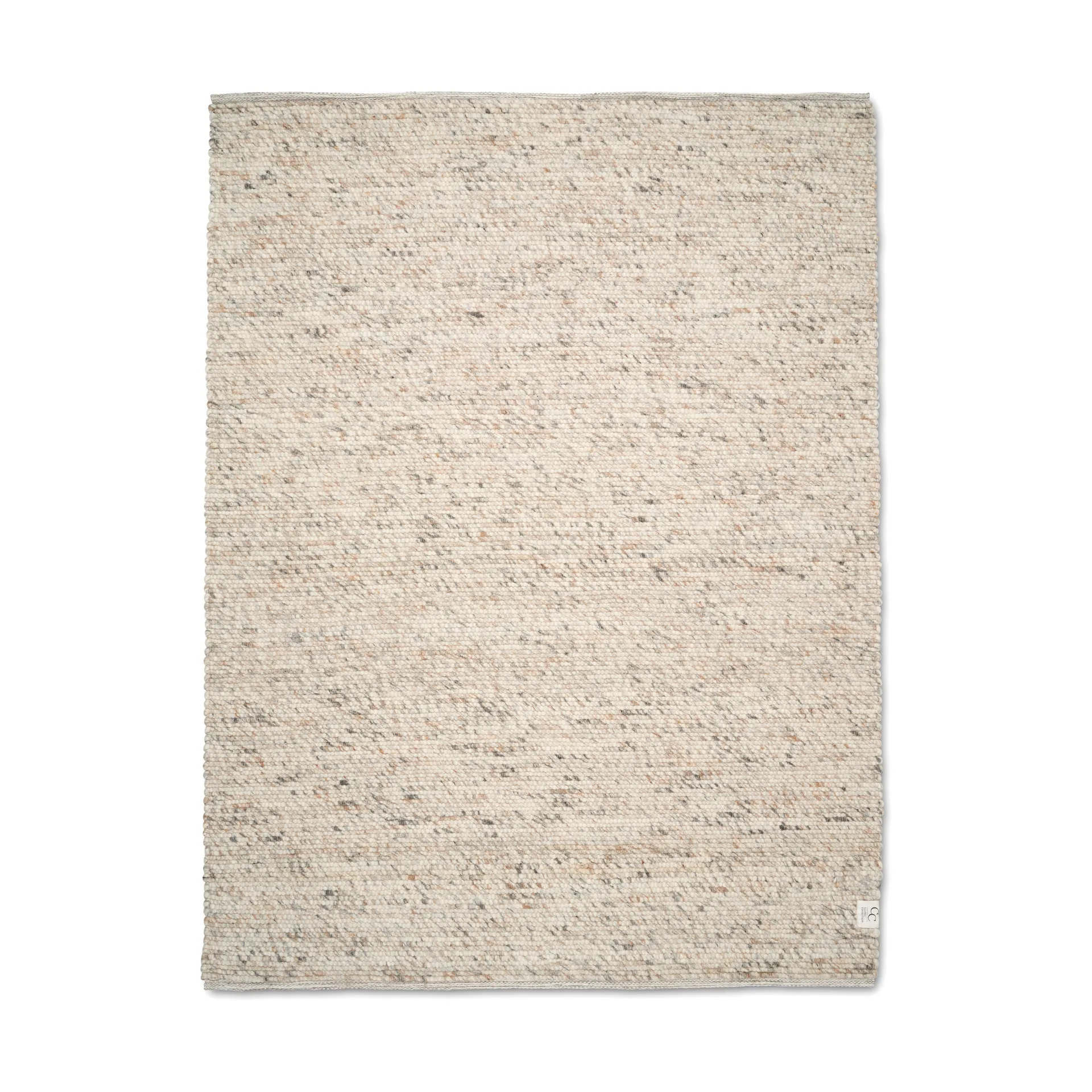 Merino uldtæppe 200x300 cm, Naturbeige Classic Collection