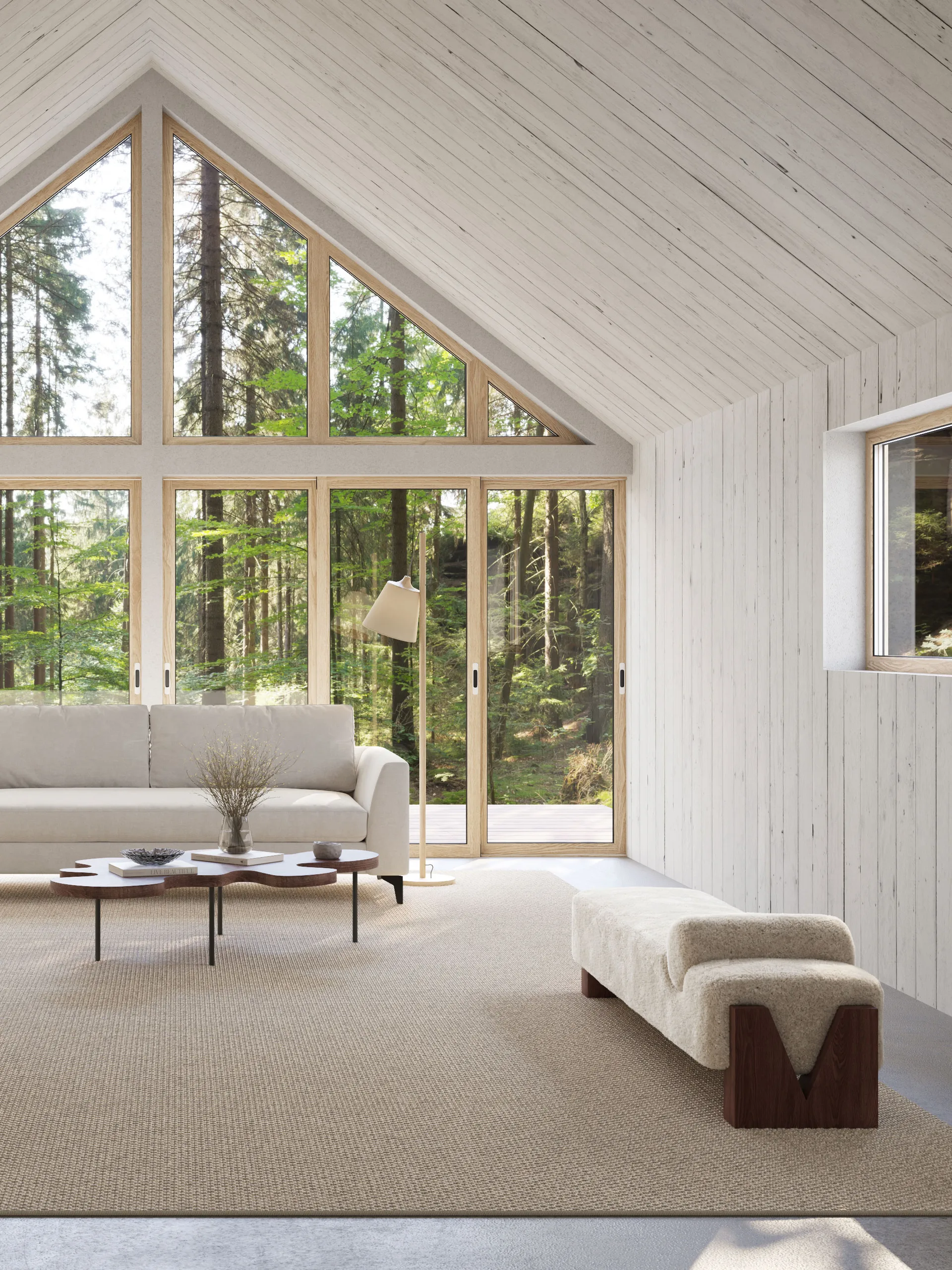 Nordklint tæppe, Naturgrå, 140x200 cm Classic Collection