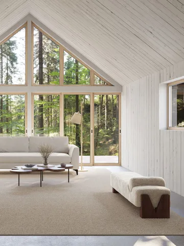 Nordklint tæppe - Naturgrå, 400x400 cm - Classic Collection