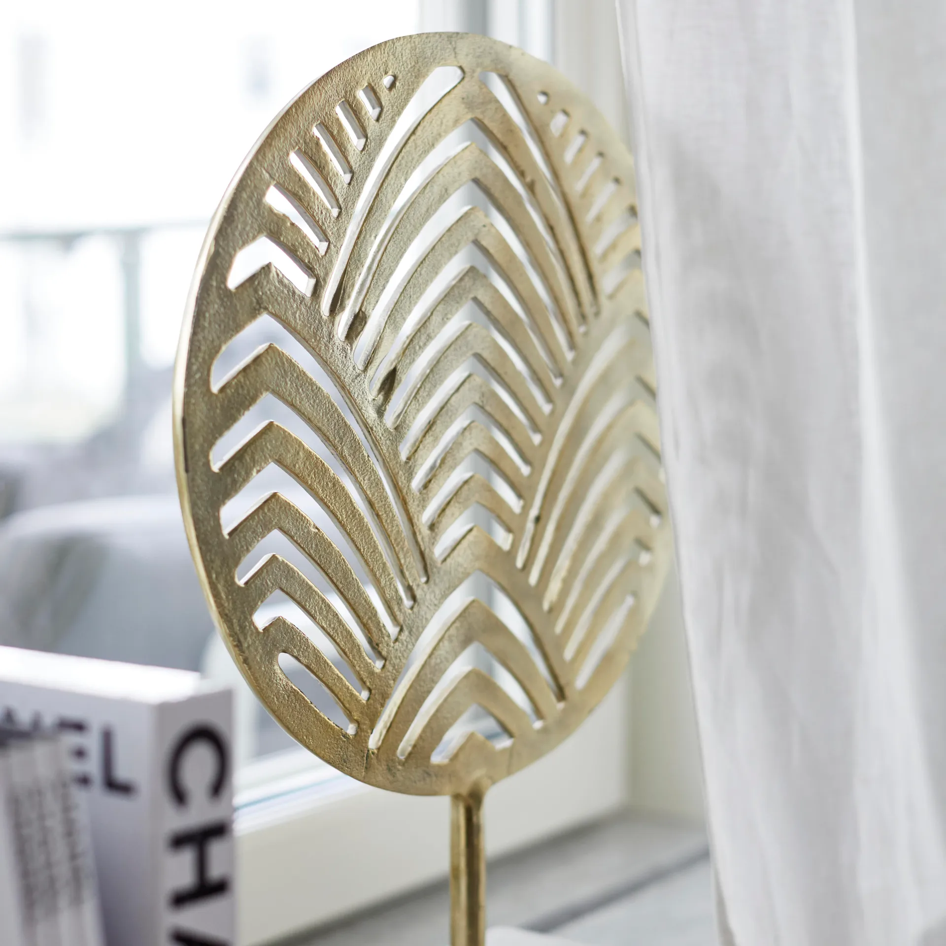 Palm Beach dekoration 50 cm, Guld Classic Collection