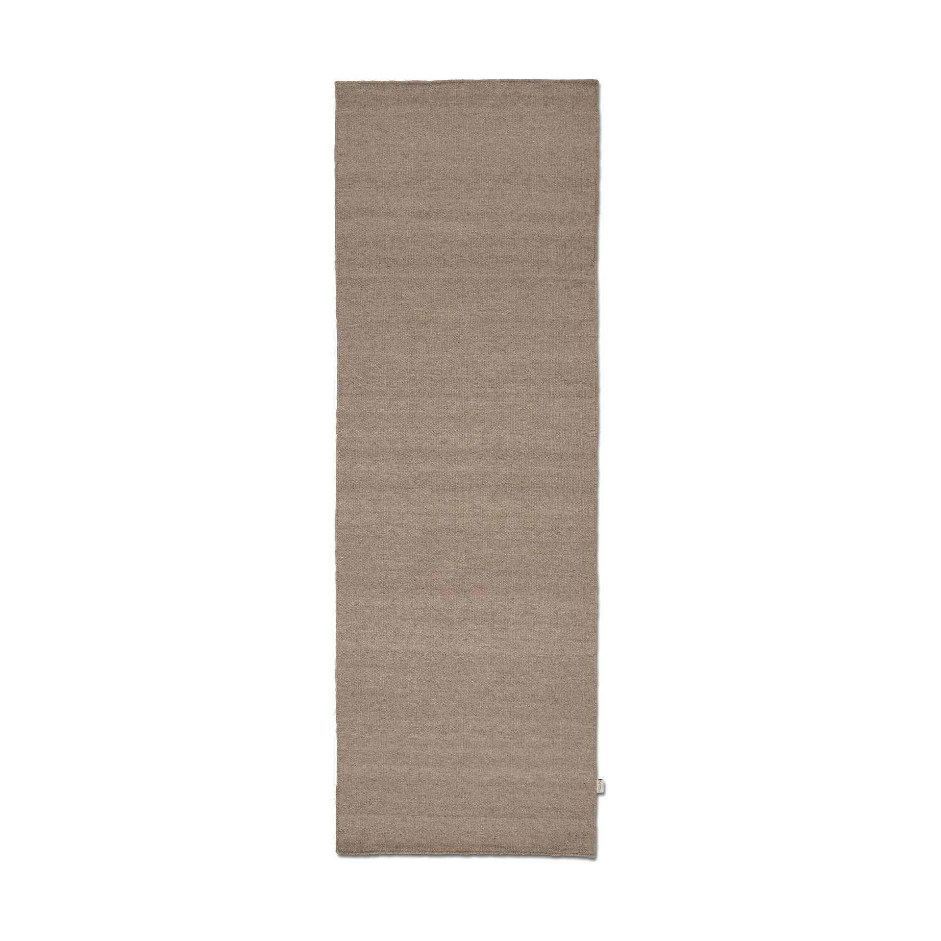 Plain løber, Natural-beige, 80x250 cm Classic Collection