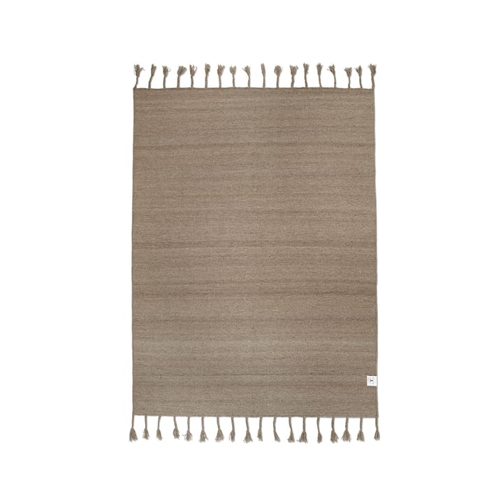 Plain tæppe - beige 170x230 cm - Classic Collection
