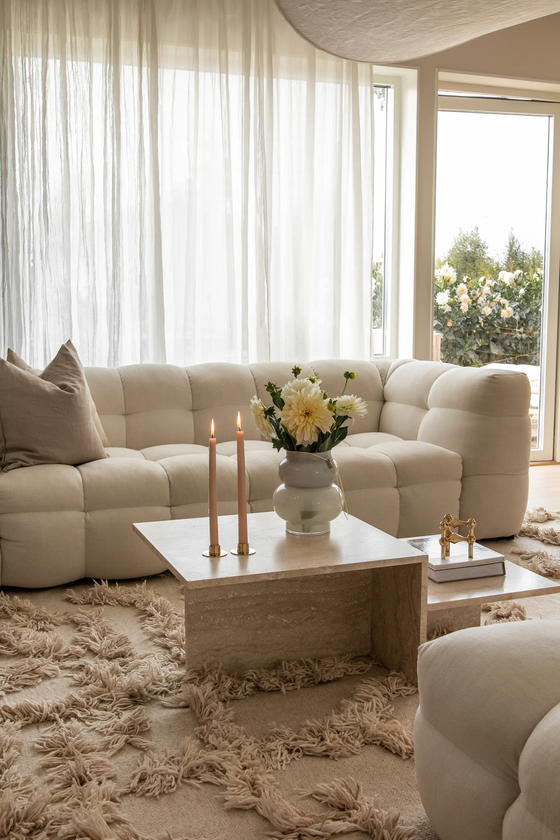 Rio uldtæppe 250x350 cm, Beige Classic Collection